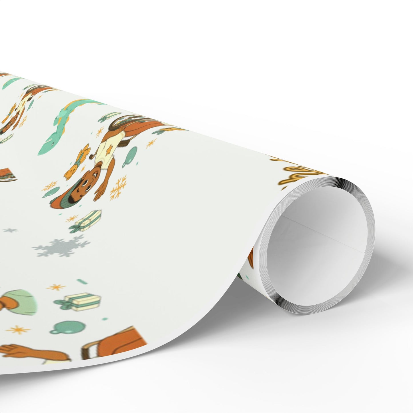 Winter Sleigh King — Holiday Wrapping Paper