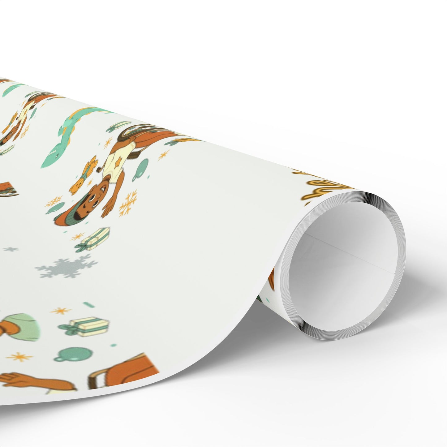 Winter Sleigh King — Holiday Wrapping Paper