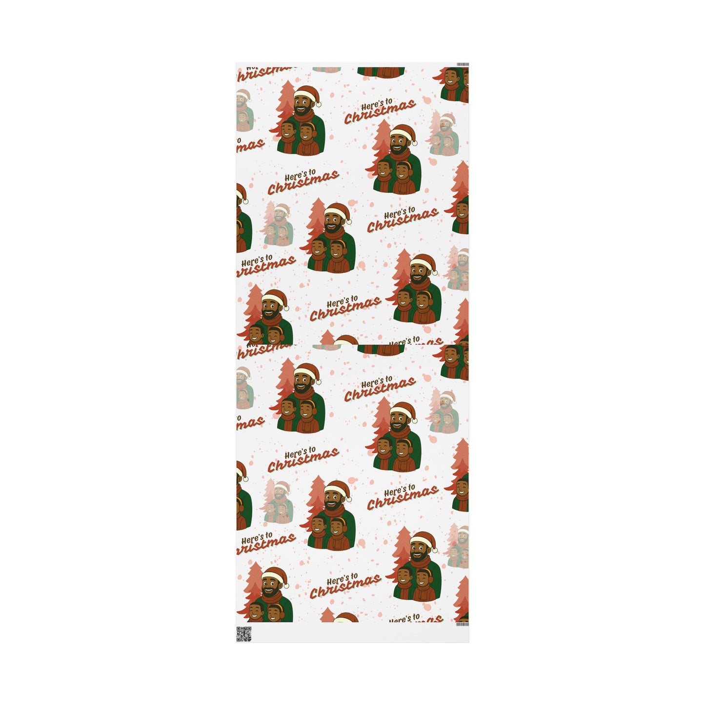 Like Father Like Sons Joyful Christmas Wrapping Paper