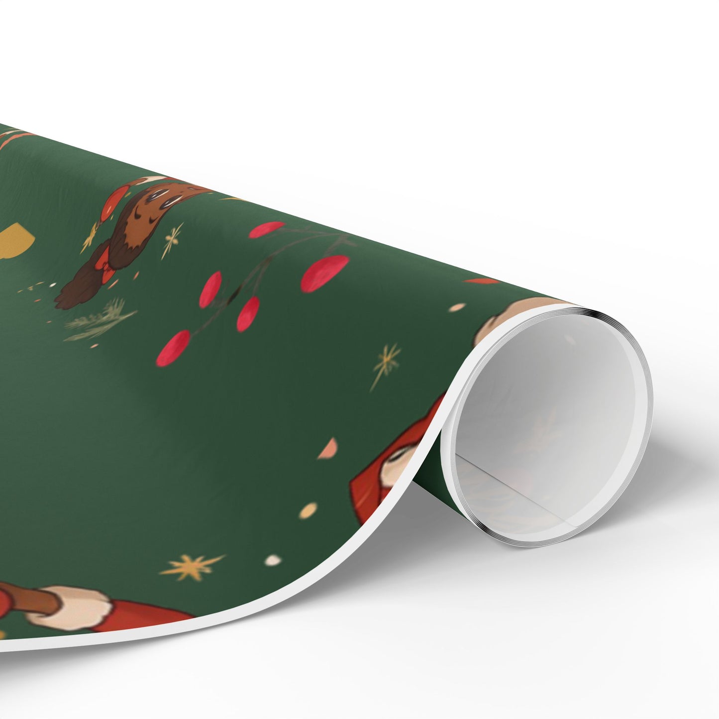 Melanin & Magic Christmas Gift Wrapping Paper