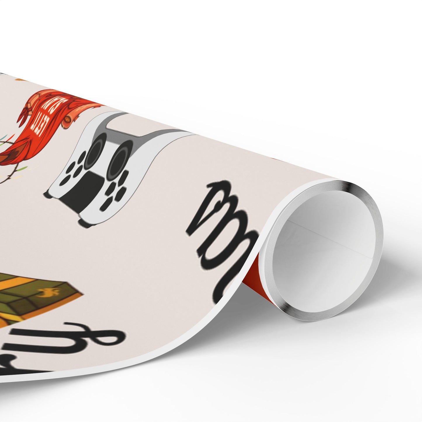 Gamer Girl Holiday Gift Wrap