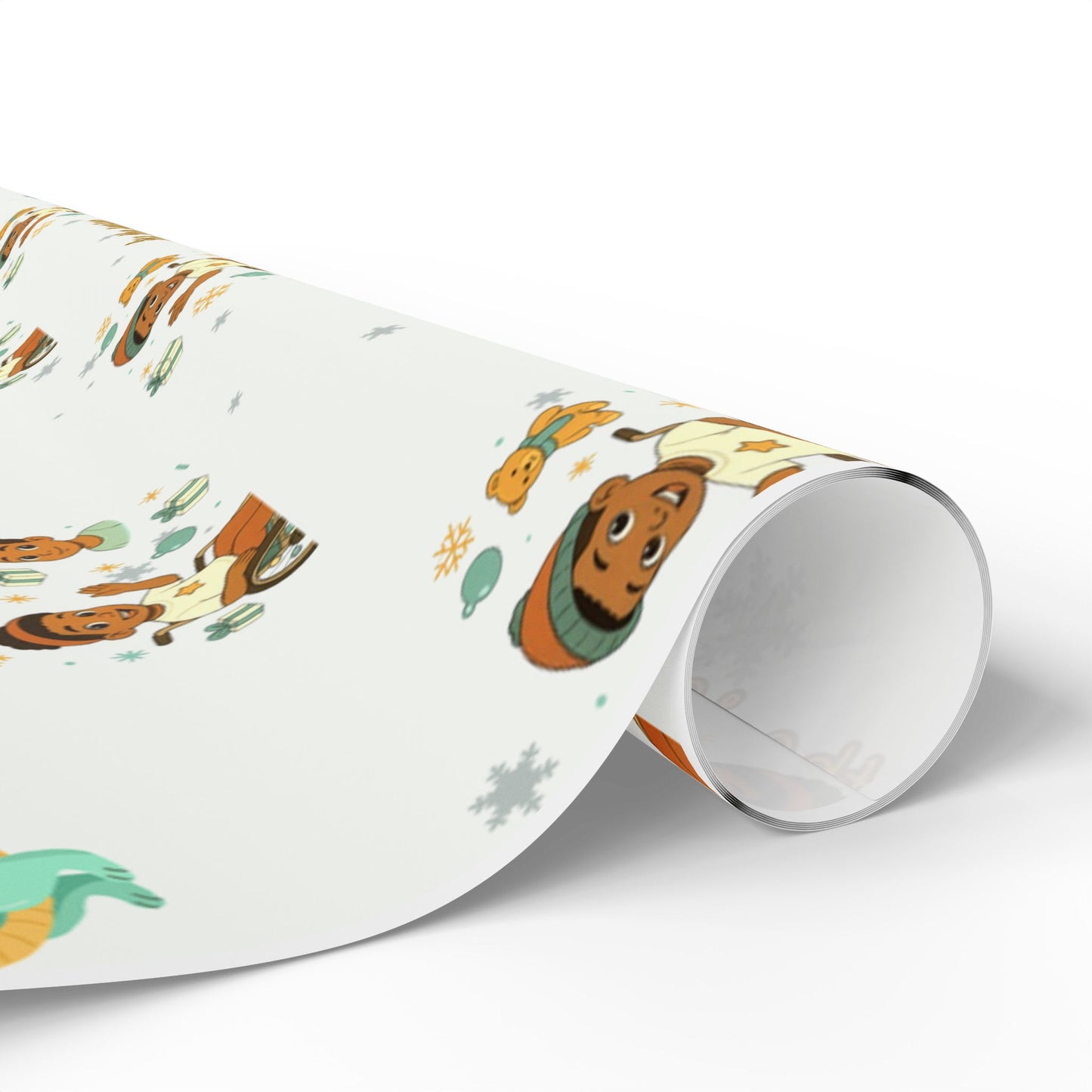 Winter Sleigh King — Holiday Wrapping Paper