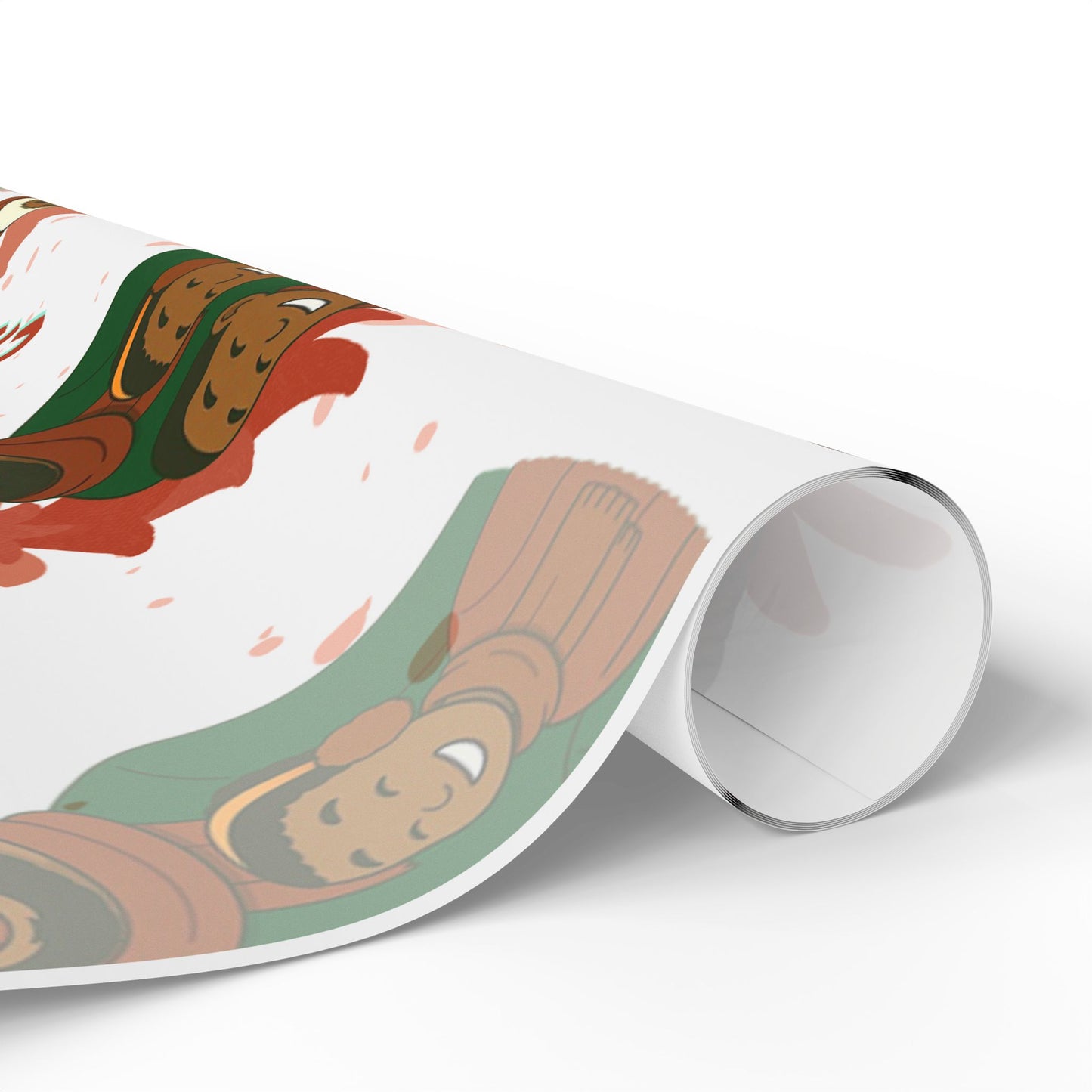 Like Father Like Sons Joyful Christmas Wrapping Paper