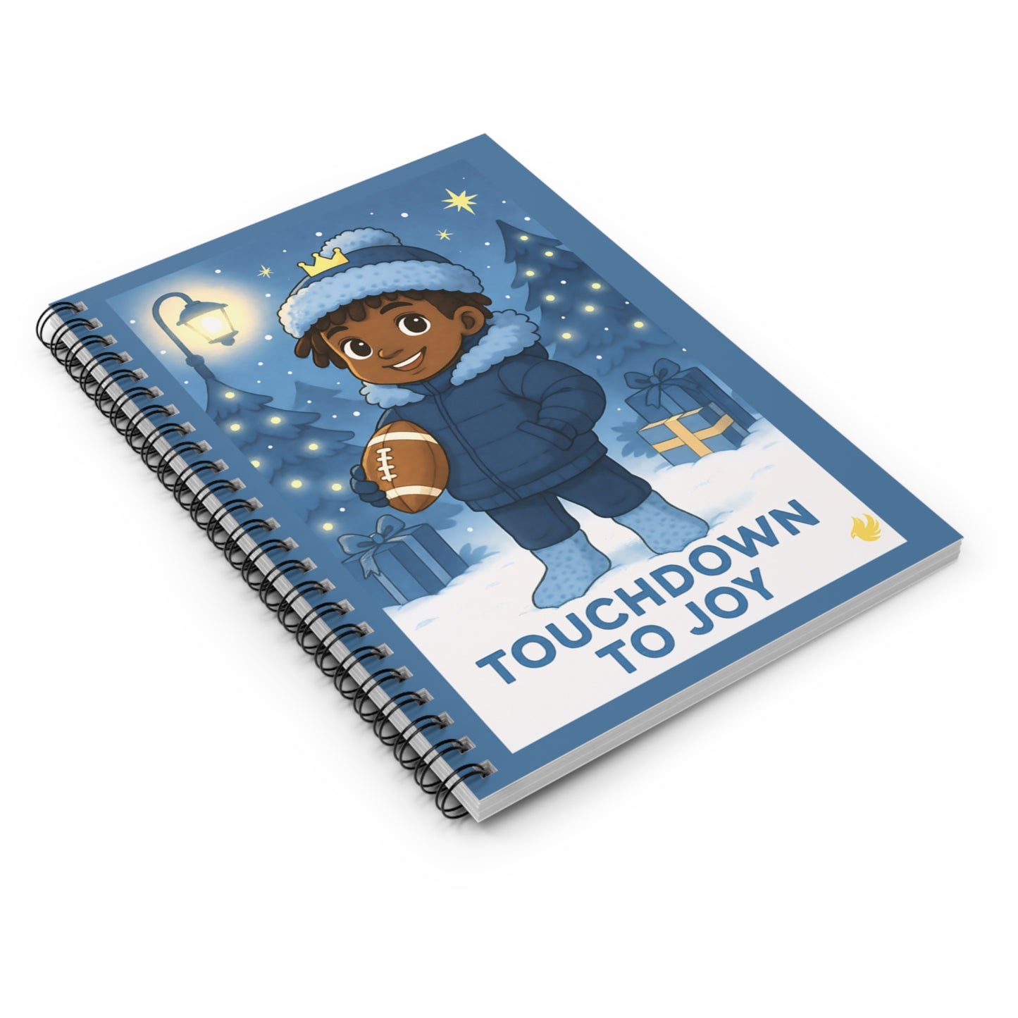 Touchdown to Joy Spiral Notebook - Ruled Line