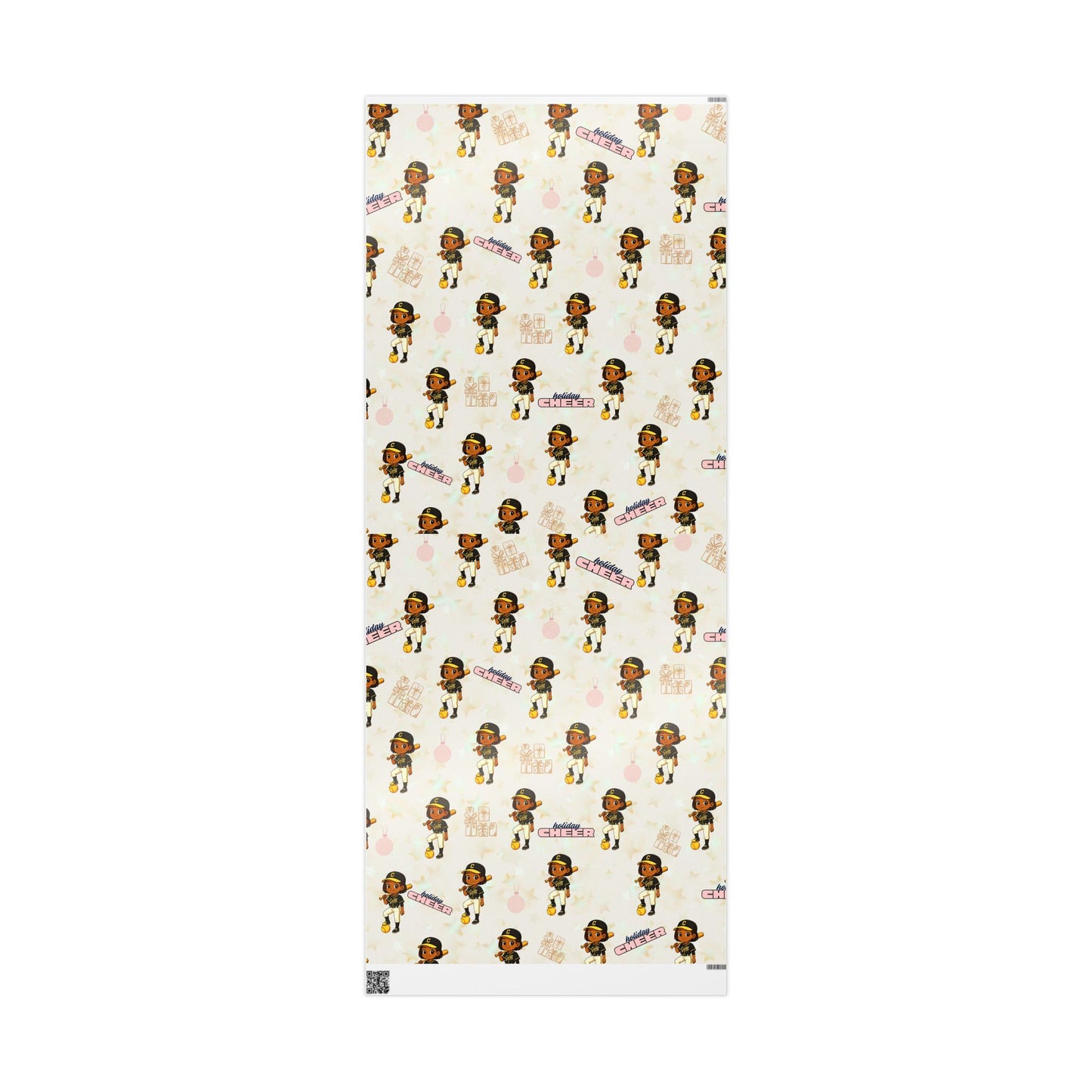Softball Queen Holiday Cheer Wrapping Paper