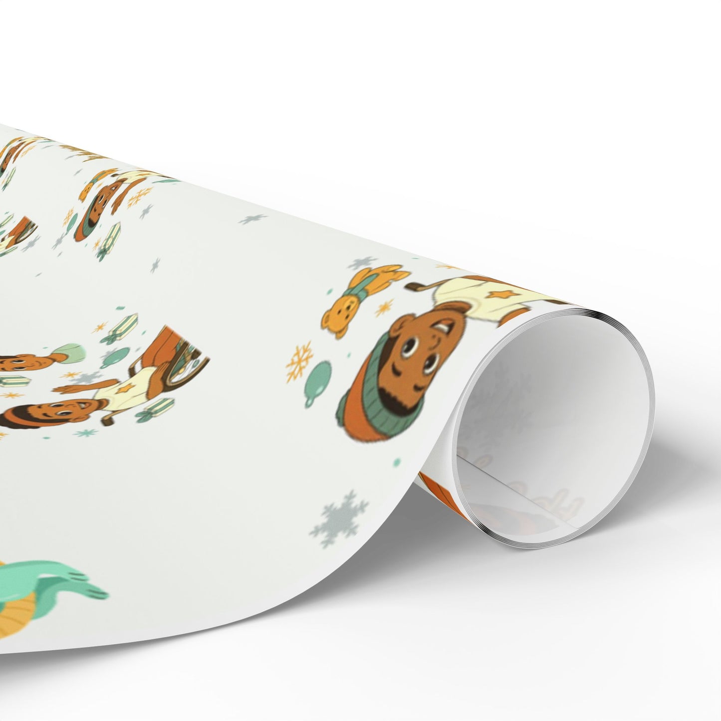 Winter Sleigh King — Holiday Wrapping Paper