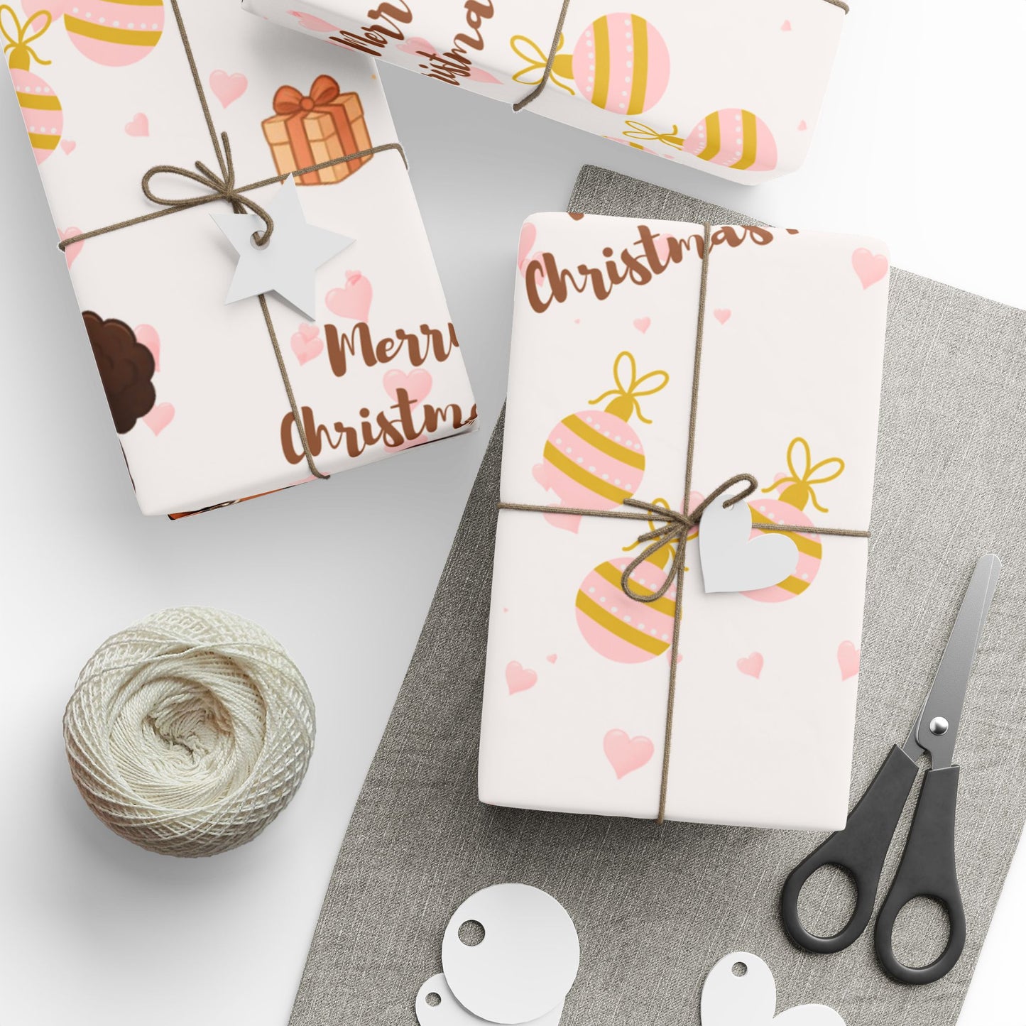 Little Queen Cochlear Implant Christmas Wrapping Paper I Inclusive Holiday Gift Wrap