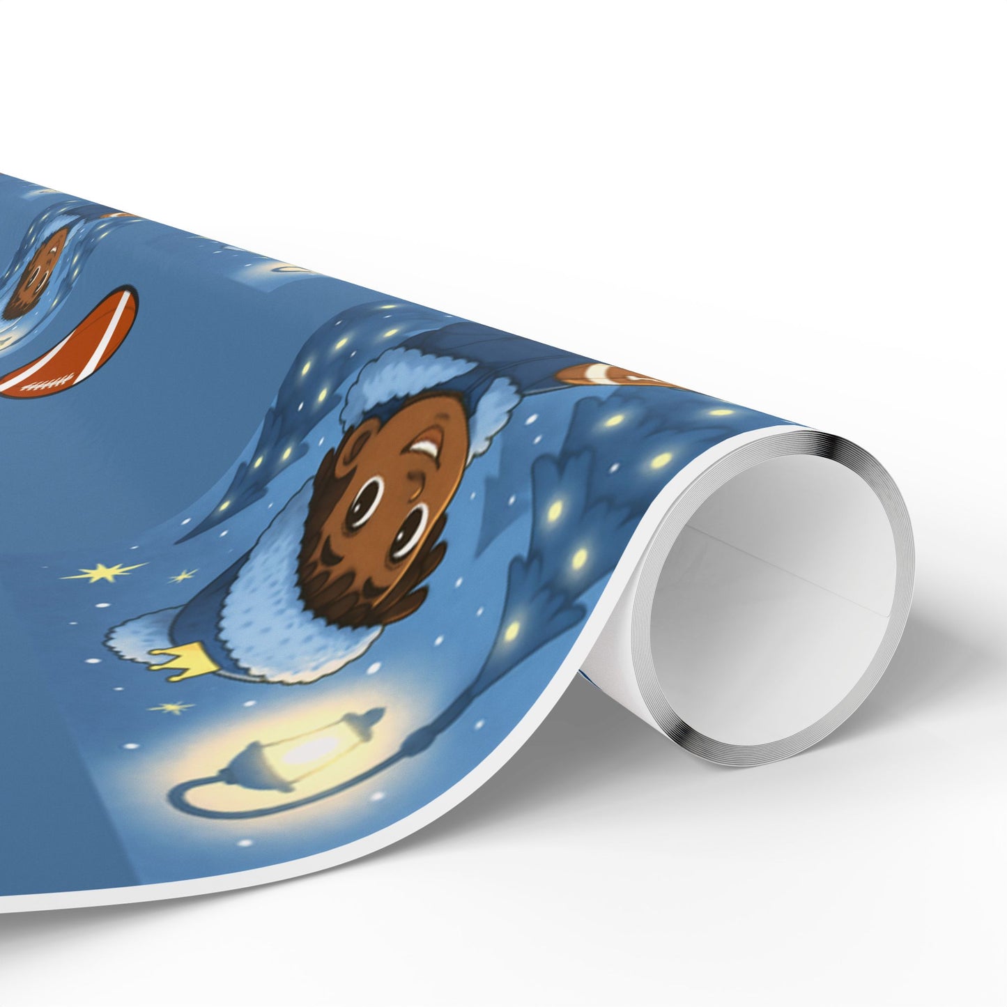 Touchdown to Joy Sports-Themed Wrapping Paper