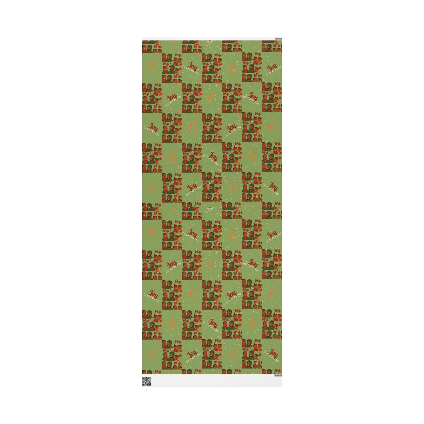 Like Father Like Sons Joyful Christmas Wrapping Paper