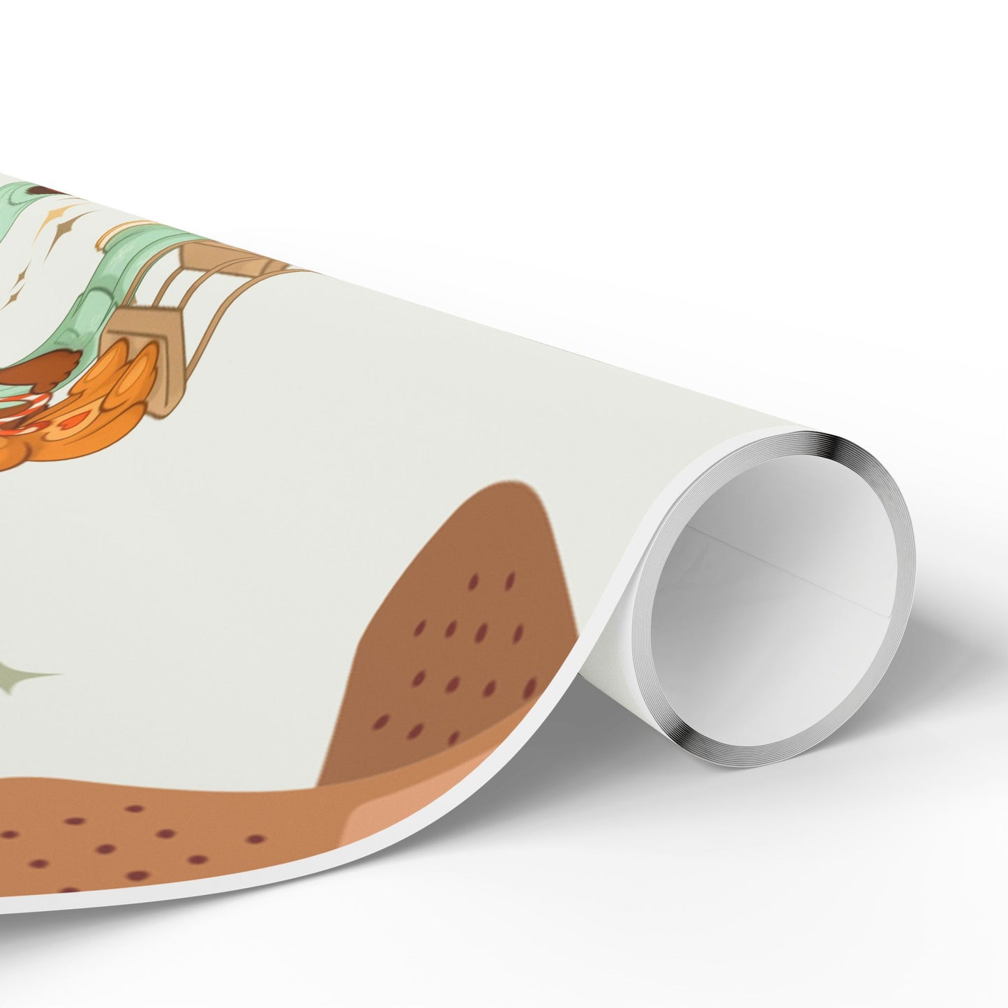 Boy Teddy Bear Nurse Gift Wrapping Paper | Medical Christmas Wrap