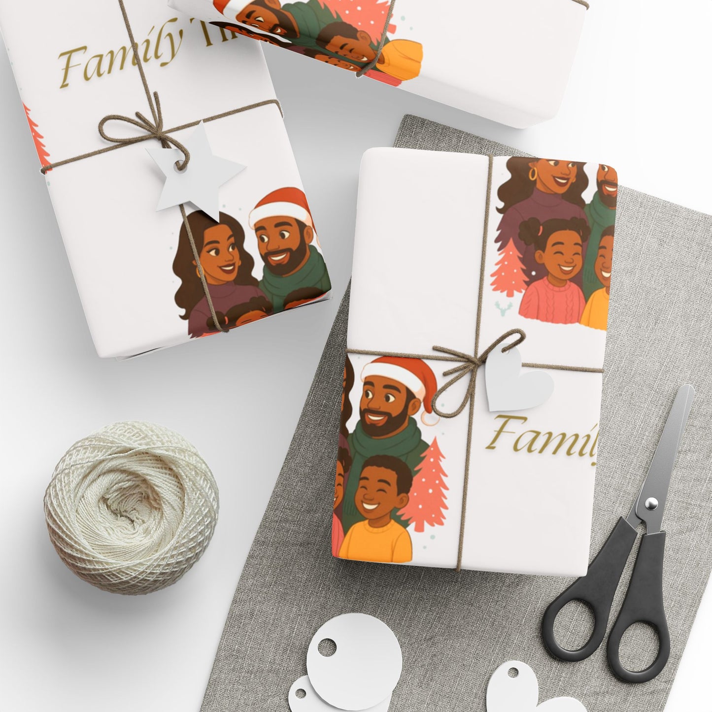 Families Matter Holiday Wrapping Paper