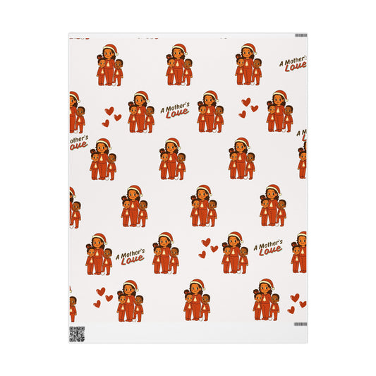 A Mother’s Love Holiday Wrapping Paper