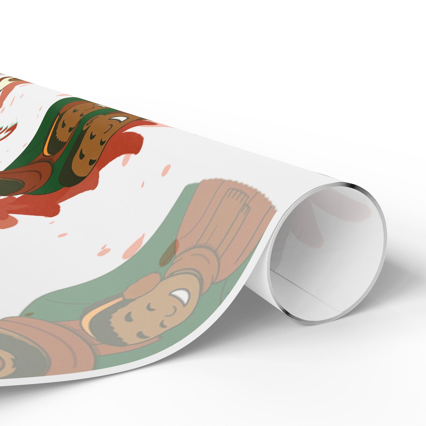 Like Father Like Sons Joyful Christmas Wrapping Paper