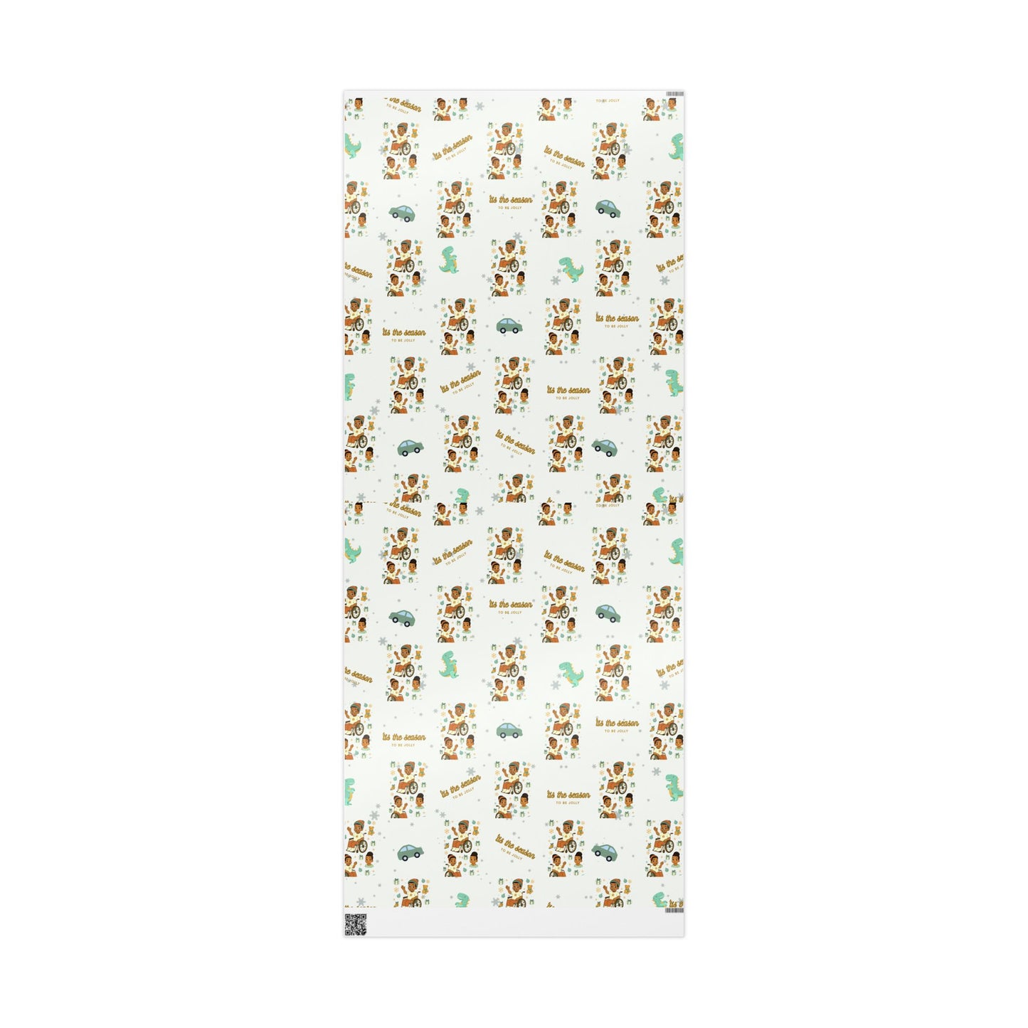 Winter Sleigh King — Holiday Wrapping Paper