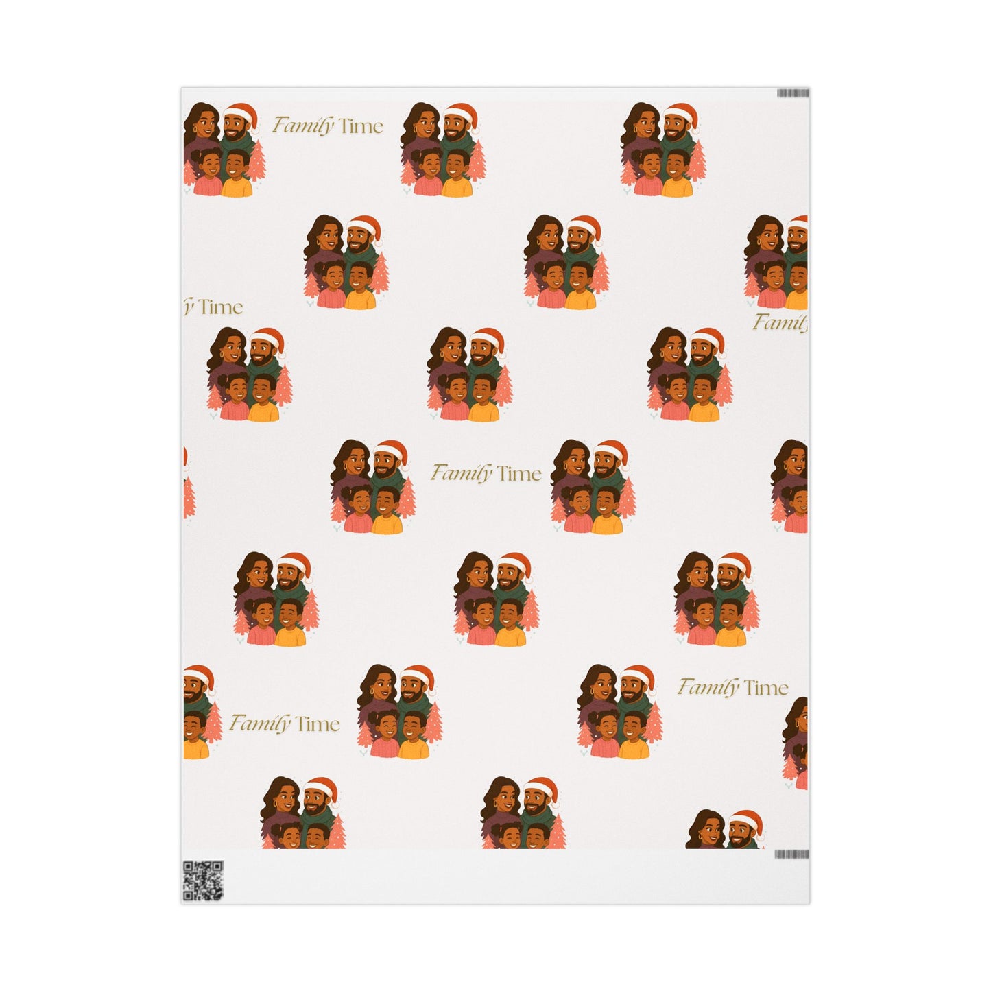 Families Matter Holiday Wrapping Paper
