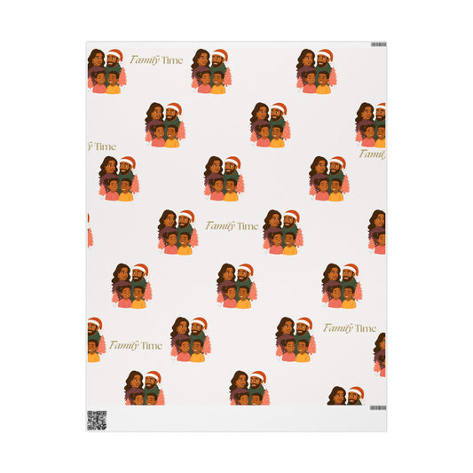 Families Matter Holiday Wrapping Paper