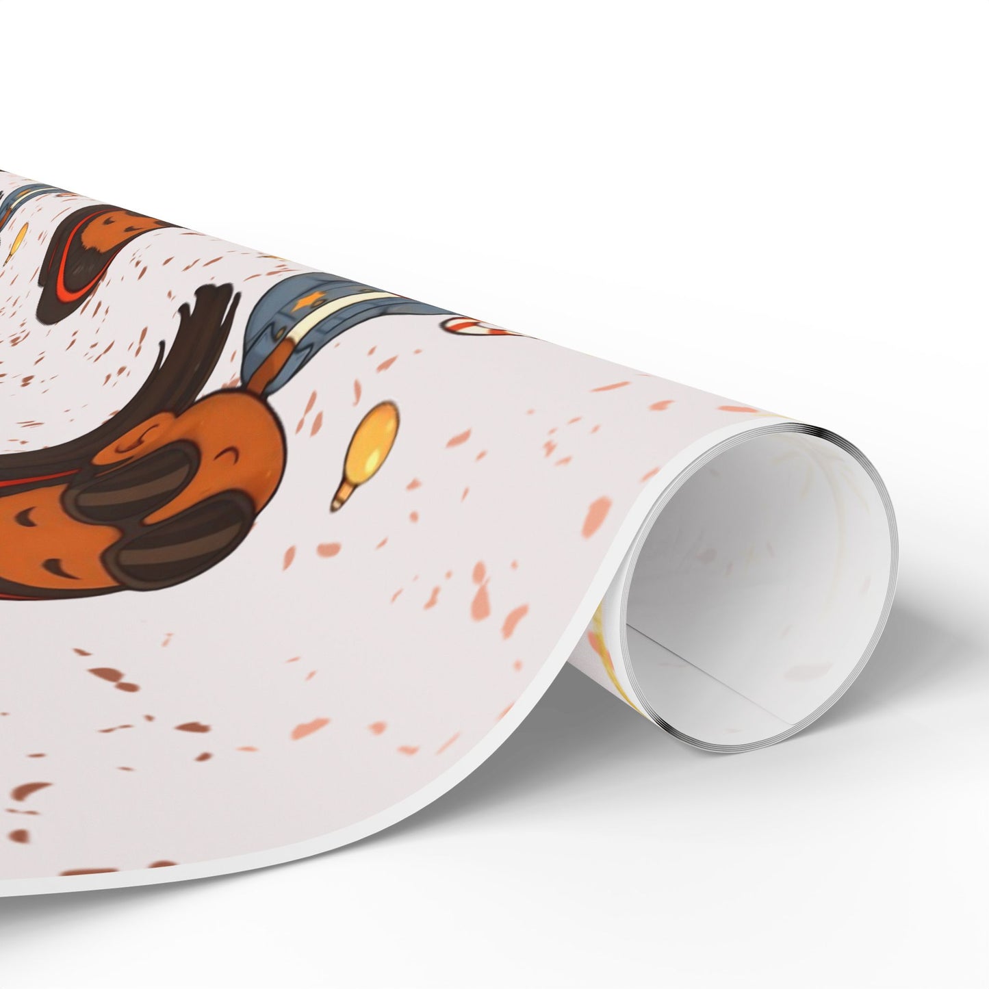 Holiday Magic!  Visually Impaired Girl Christmas Wrapping Paper