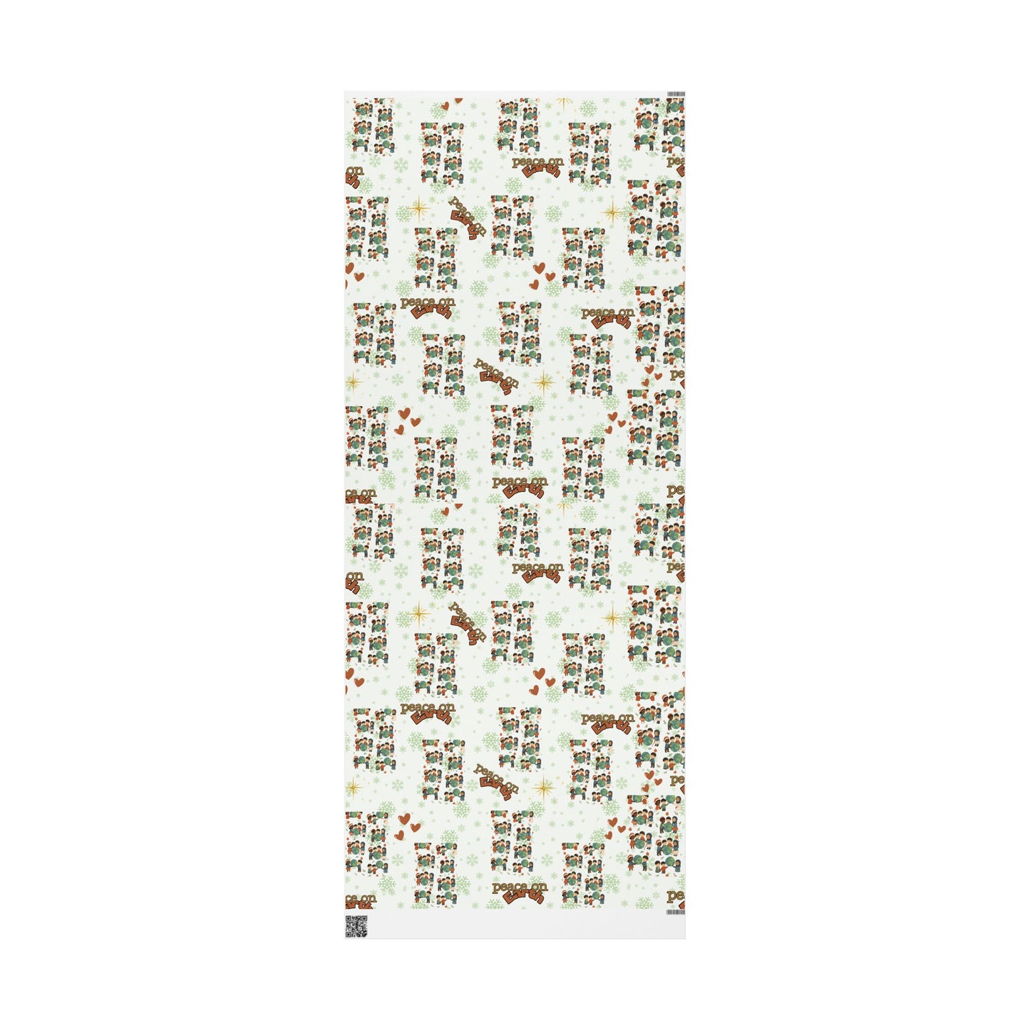 Peace on Earth Wrapping Paper | Holiday Christmas Gift Wrap