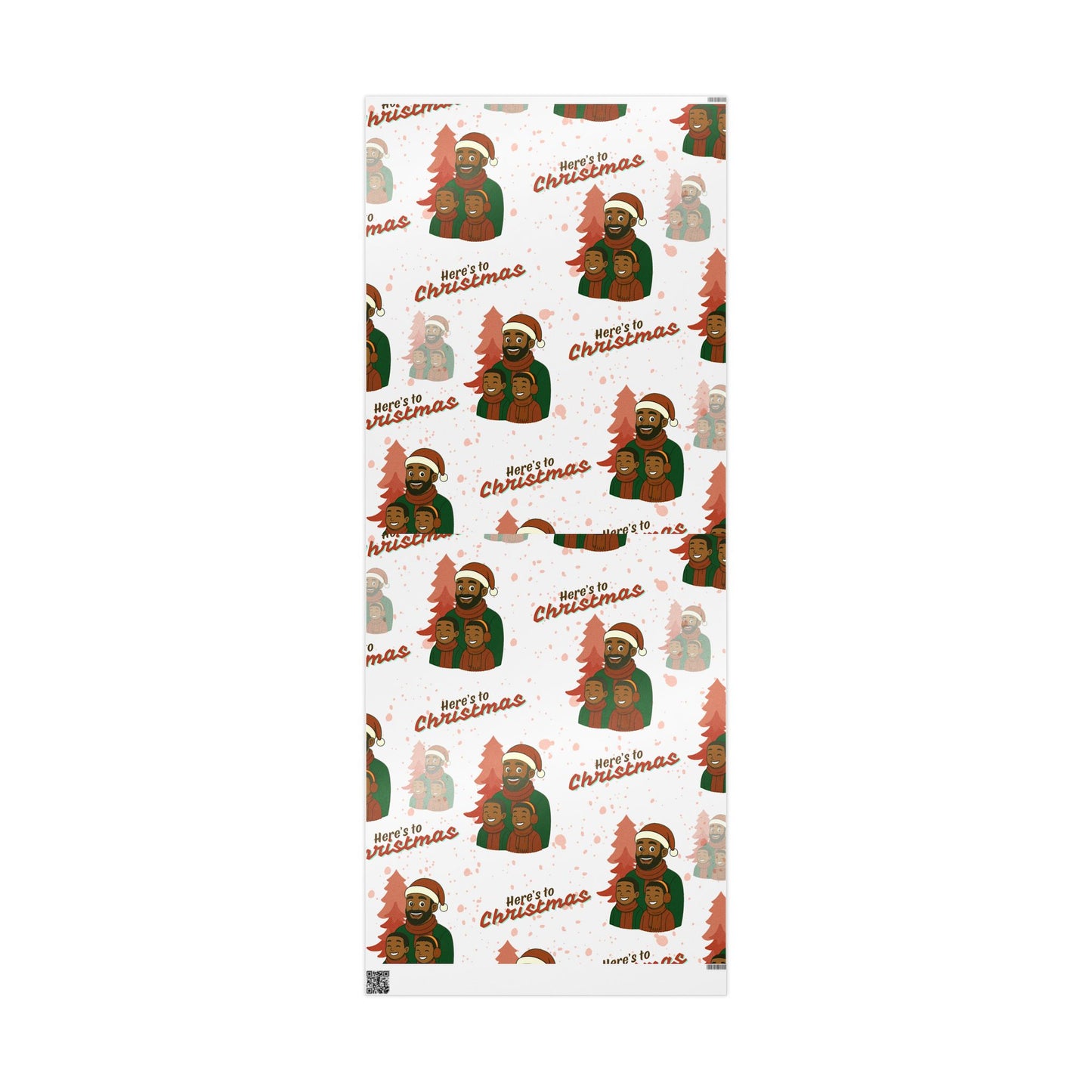 Like Father Like Sons Joyful Christmas Wrapping Paper