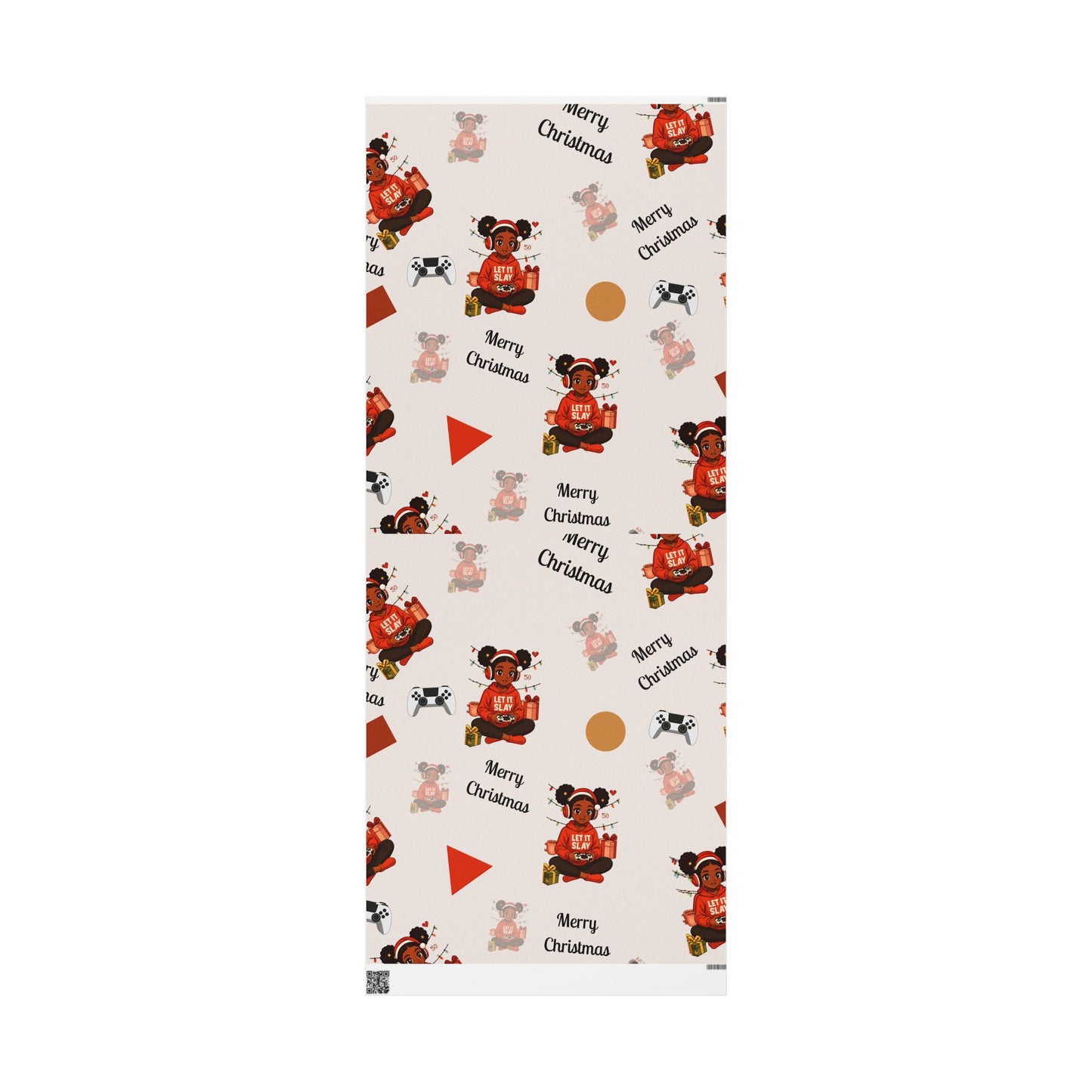Gamer Girl Holiday Gift Wrap
