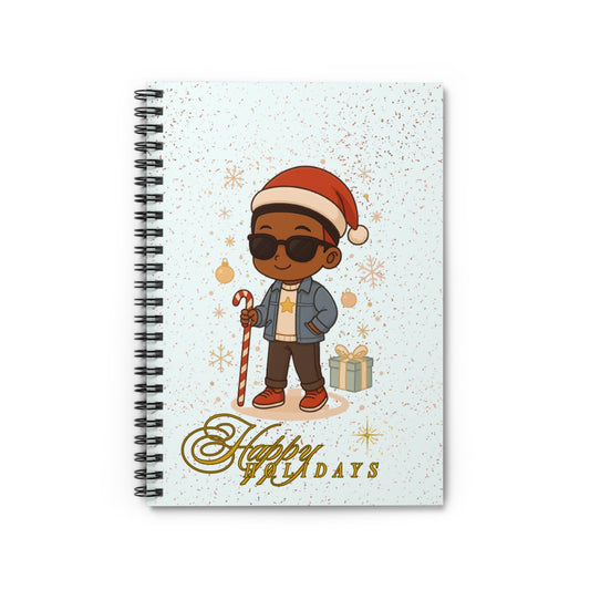 Boy Vision w/o Vision Spiral Notebook - Visually Impaired Ruled Line