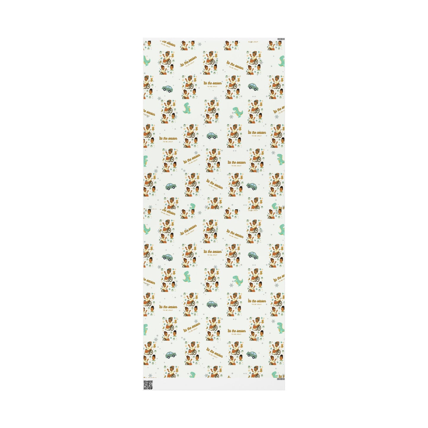 Winter Sleigh King — Holiday Wrapping Paper