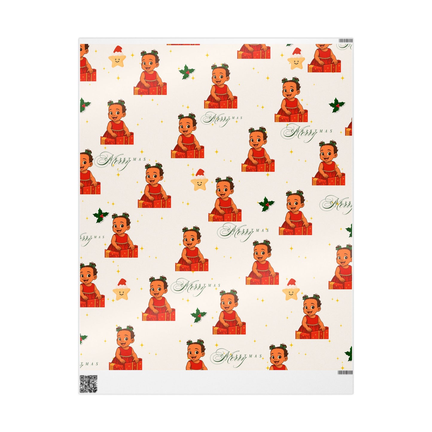 Nova's Christmas Wrapping Paper | Cute Holiday Gift Wrap