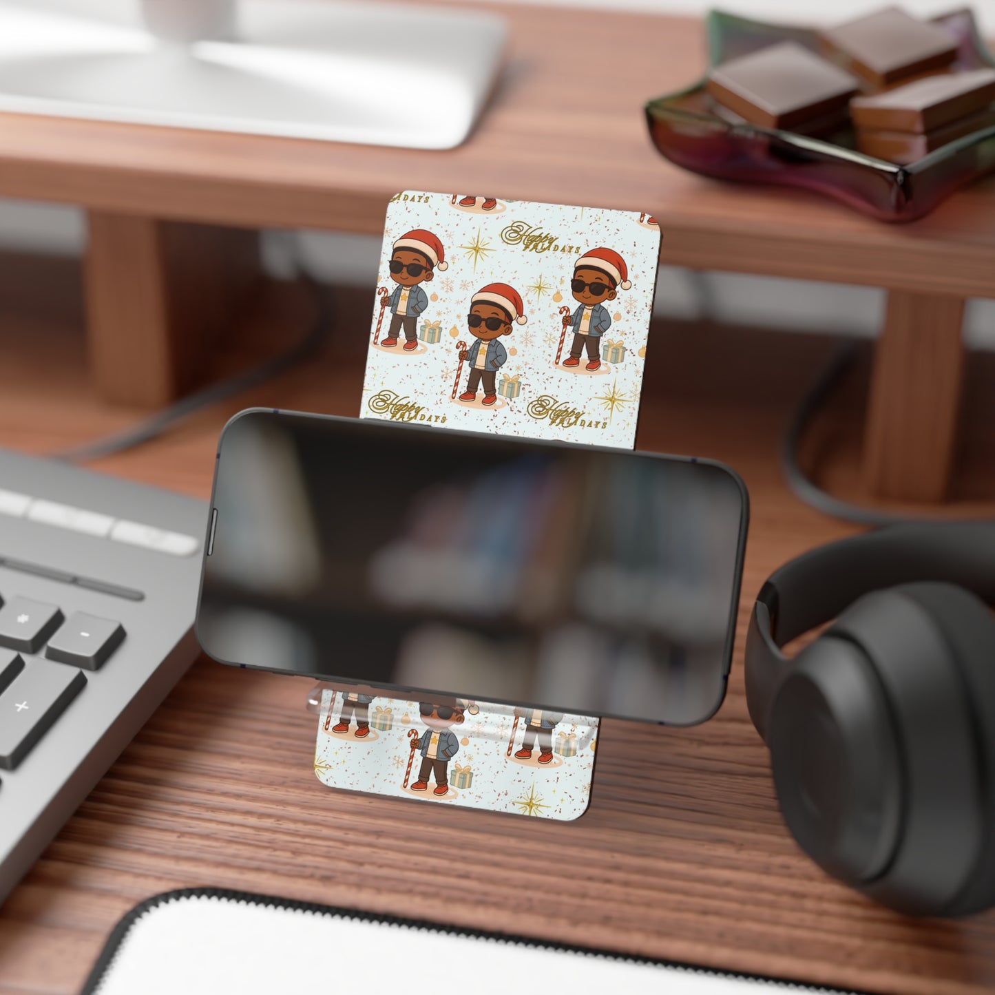 Boy Vision w/o Vision Smartphone Display Stand