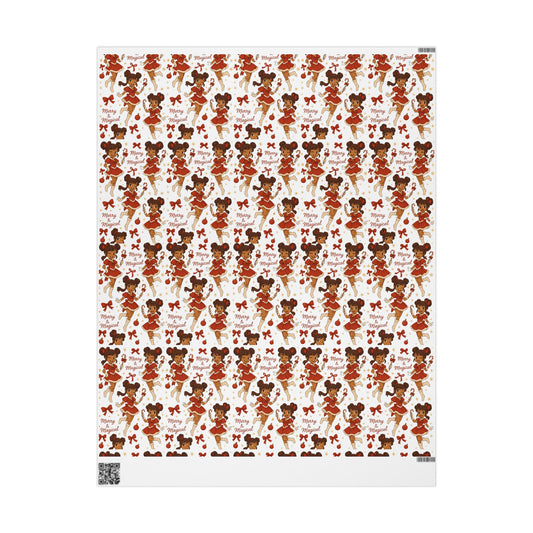 Merry & Magical Festive Wrapping Paper for All Occasions, Gift Wrap, Christmas Wrap, Birthday Wrap, Holiday Decorations, Eco-Friendly Packaging