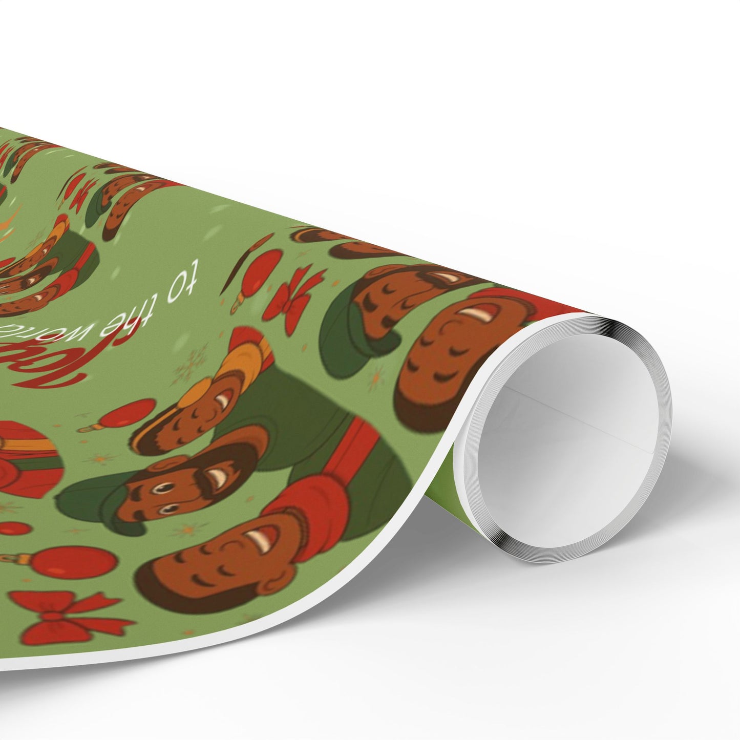 Like Father Like Sons Joyful Christmas Wrapping Paper