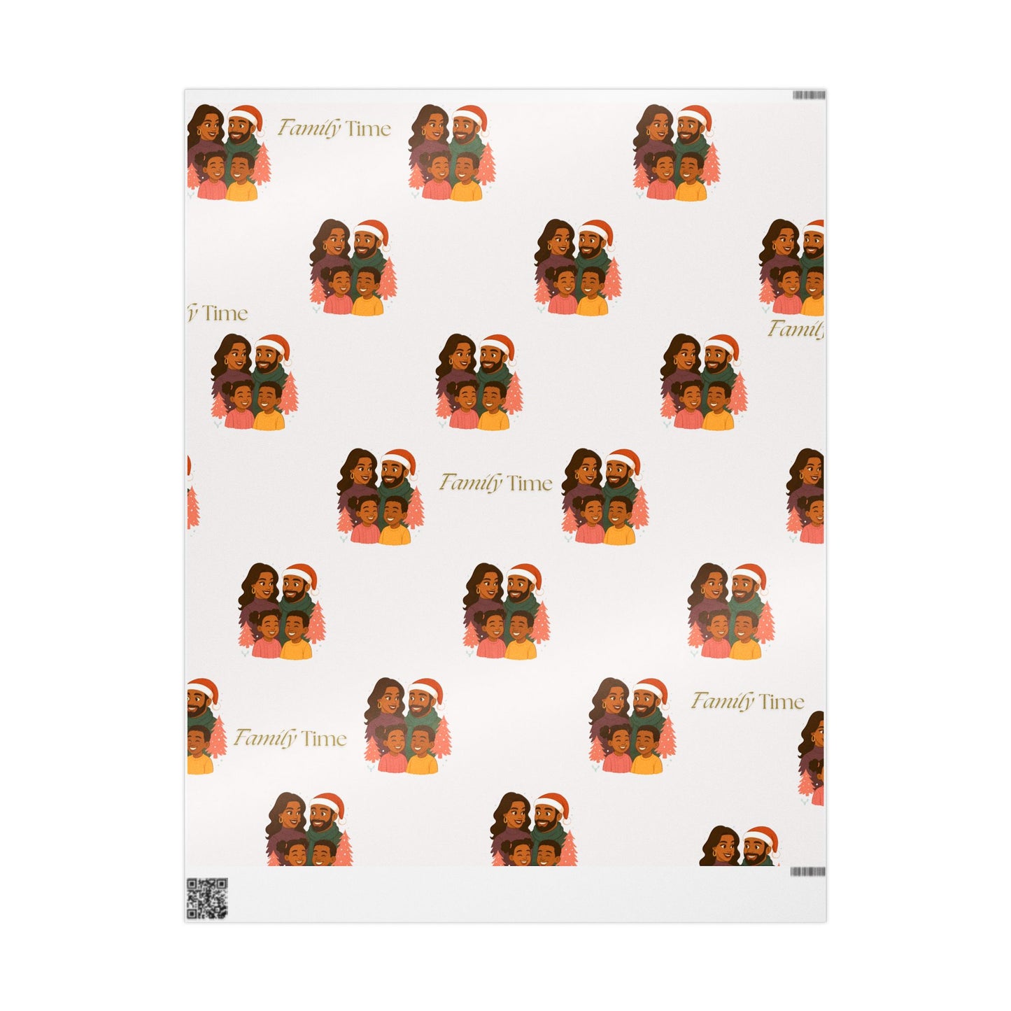 Families Matter Holiday Wrapping Paper