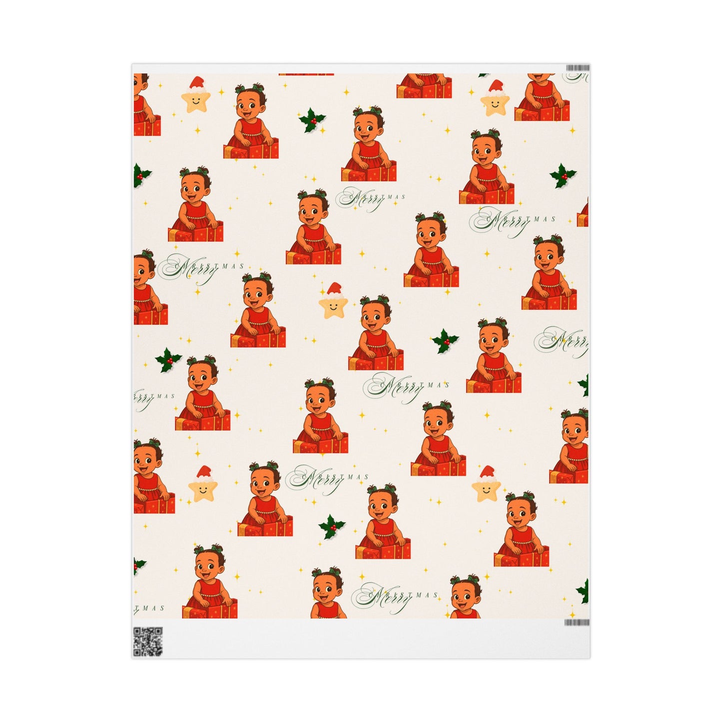 Nova's Christmas Wrapping Paper | Cute Holiday Gift Wrap