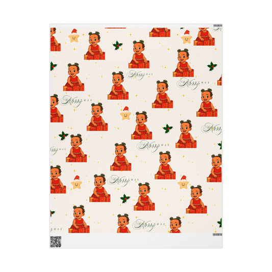 Nova's Christmas Wrapping Paper | Cute Holiday Gift Wrap