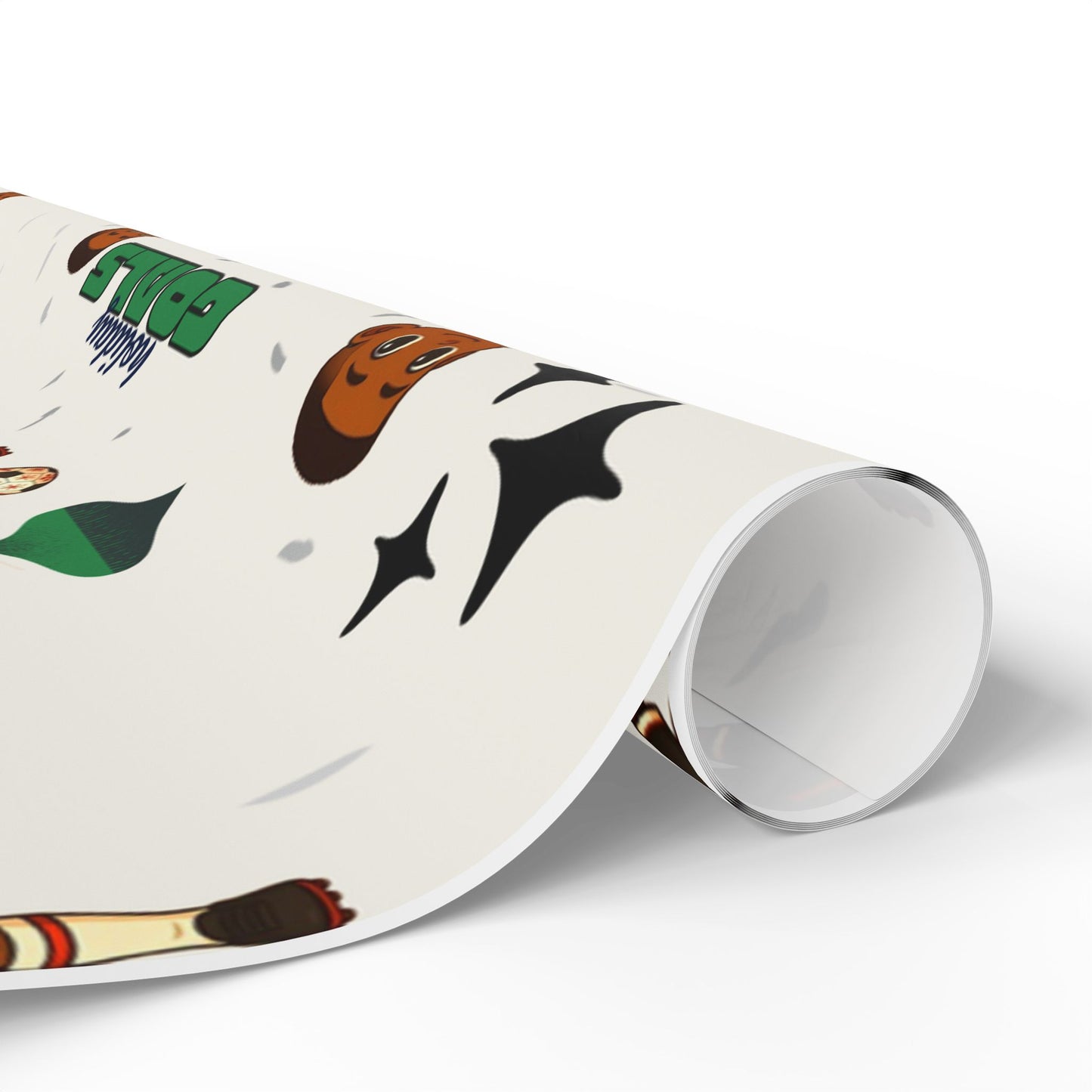 Little King Holiday Soccer Player Wrapping Paper