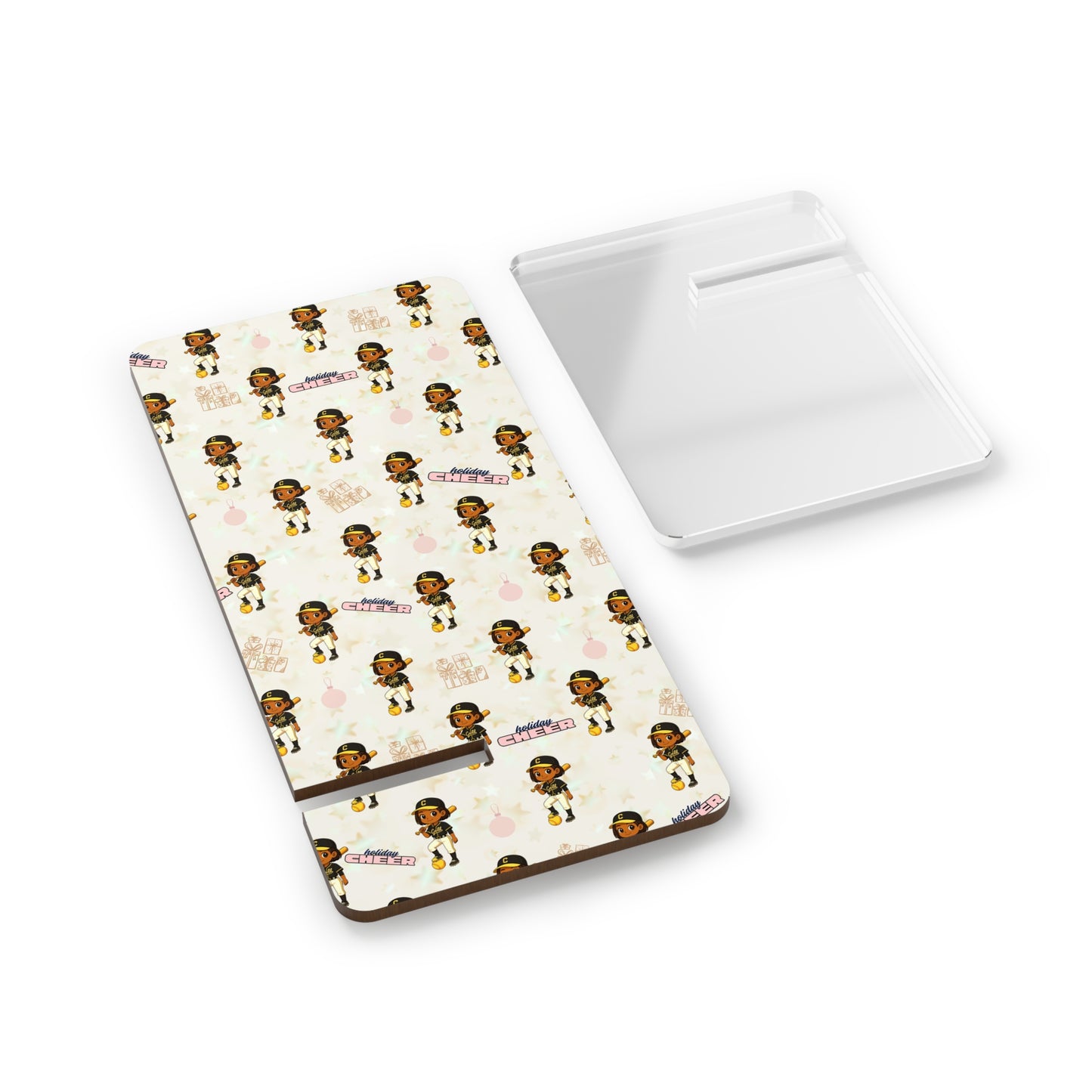 Little Queen Softball Player – Mobile Display Holder for Smartphones