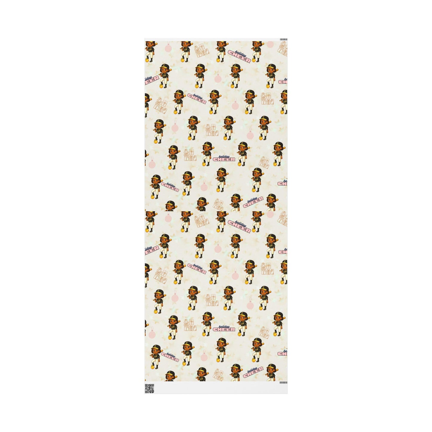 Softball Queen Holiday Cheer Wrapping Paper
