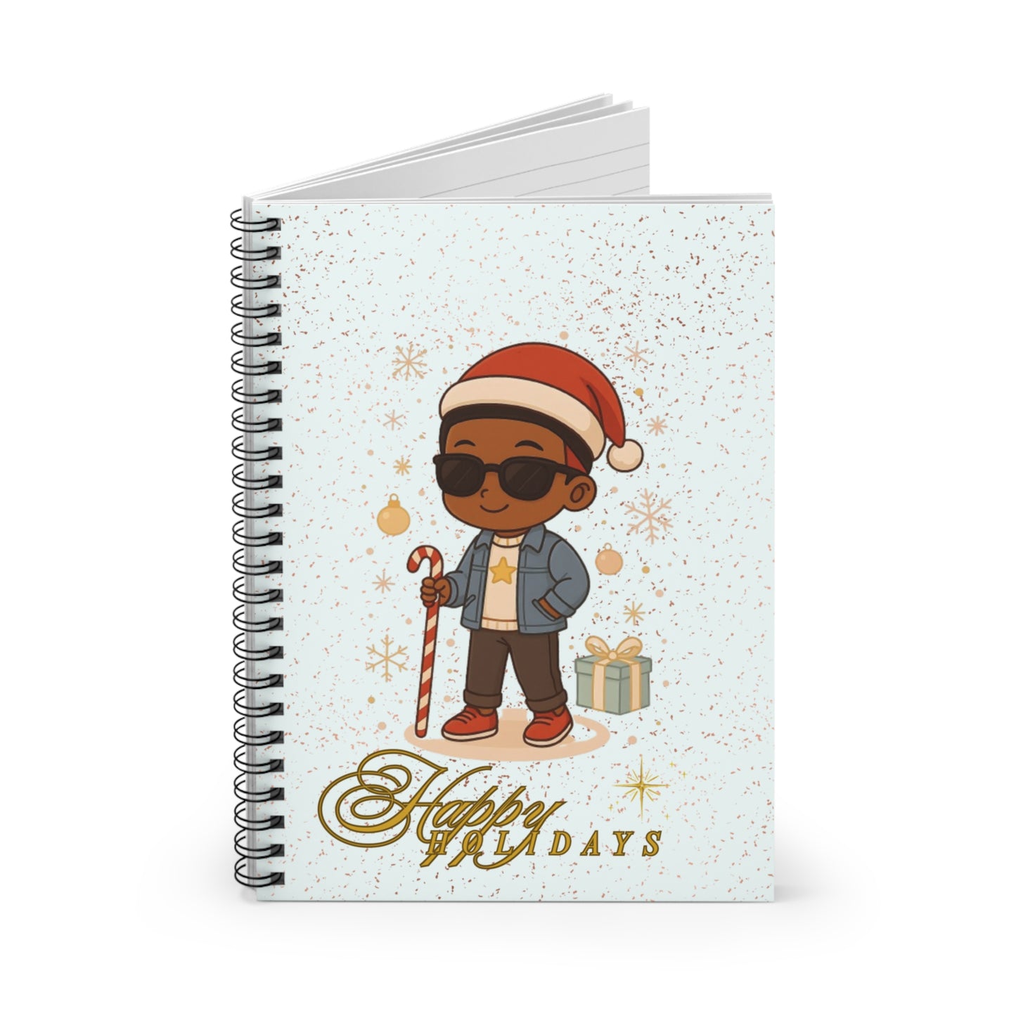 Boy Vision w/o Vision Spiral Notebook - Visually Impaired Ruled Line